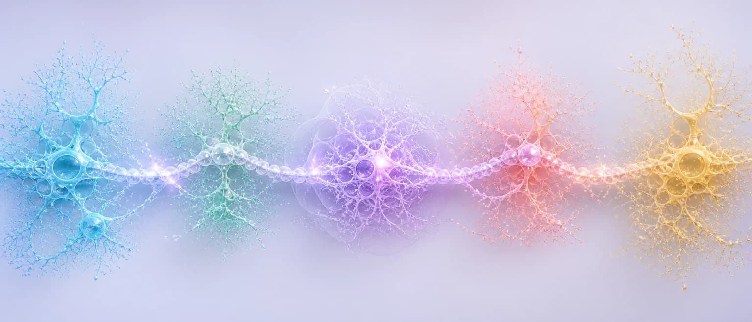 Four regional organic networks connected through one secure enterprise governance spine